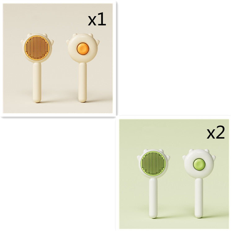 Cat Dog Grooming Comb Pet Hair Remover Brush Massage Scratcher Supplies