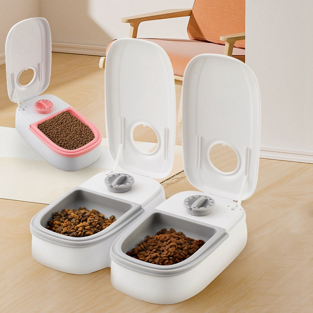 Automatic Pet Feeder Smart Food Dispenser with Timer for Cats and Dogs