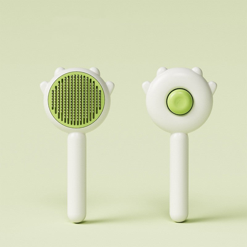 Cat Dog Grooming Comb Pet Hair Remover Brush Massage Scratcher Supplies