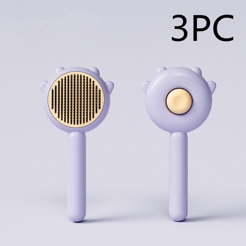 Cat Dog Grooming Comb Pet Hair Remover Brush Massage Scratcher Supplies