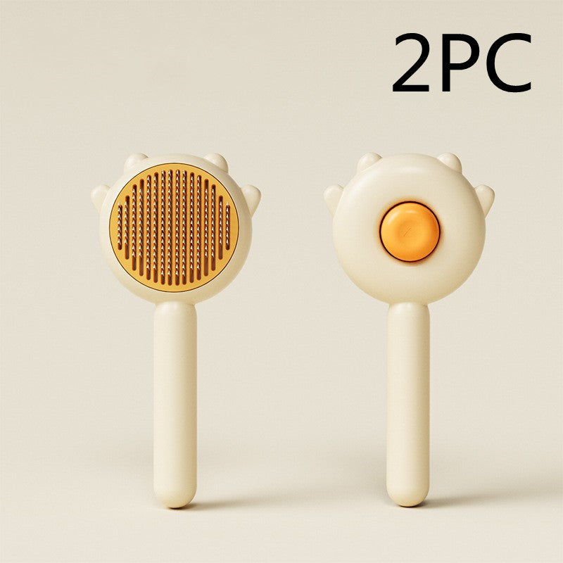 Cat Dog Grooming Comb Pet Hair Remover Brush Massage Scratcher Supplies