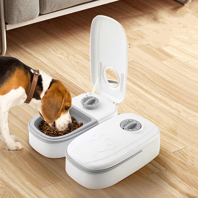 Automatic Pet Feeder Smart Food Dispenser with Timer for Cats and Dogs